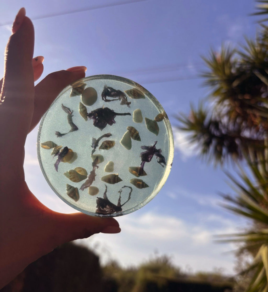 Posavasos Artesanales -  Set de 4 - Línea Ibiza