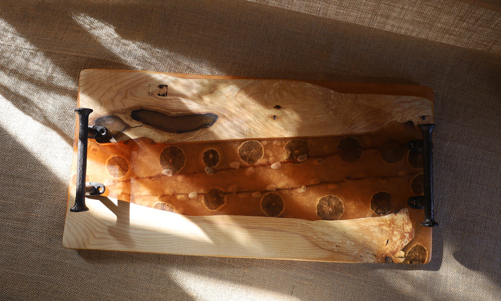 handcrafted tray from the Valencia line
