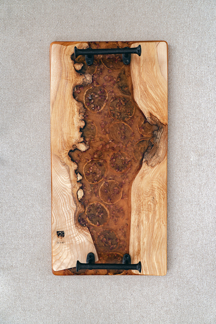 Handcrafted tray - VAL002BA