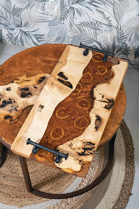 Handcrafted tray - VAL004BA