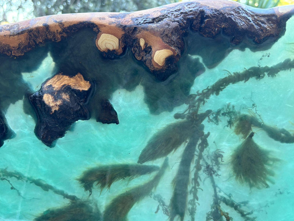 Image of the components of the Mediterranean art piece
